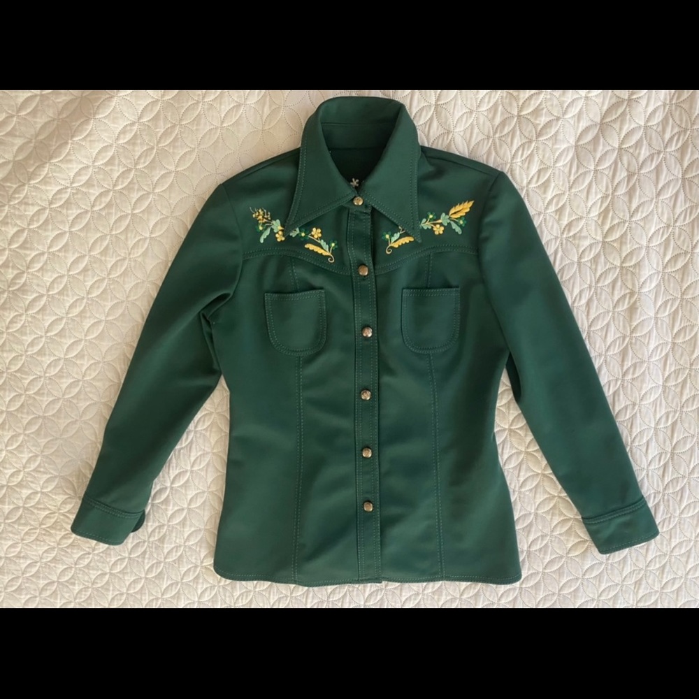 Embroidered Western Shirt